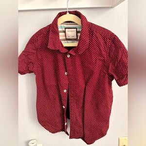 Red Polka Dot Childs Shirt